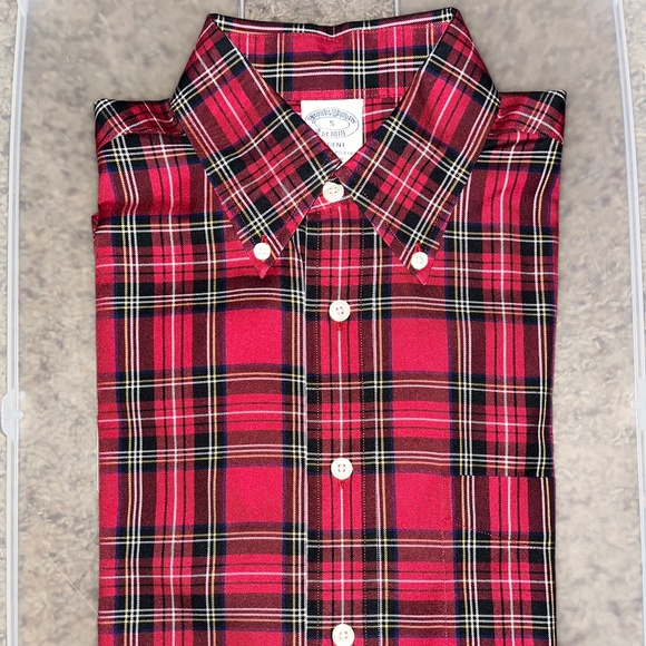 Brooks Brothers Royal Stewart Tartan Sport Shirt - Picture 1 of 1